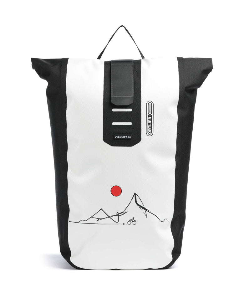 Ortlieb Velocity Design 23 Rolltop backpack line art