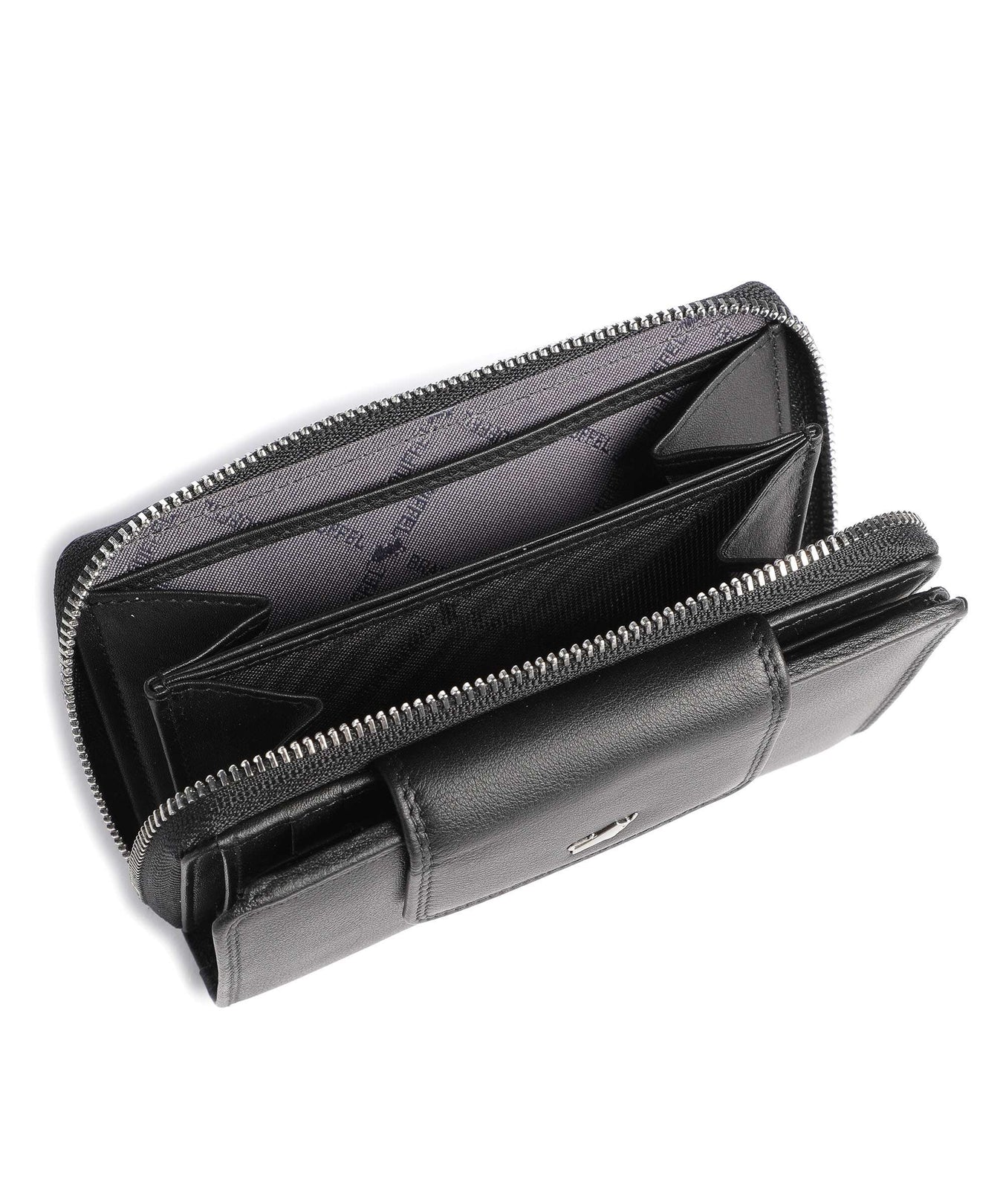 Braun Büffel Golf Secure RFID Wallet schwarz