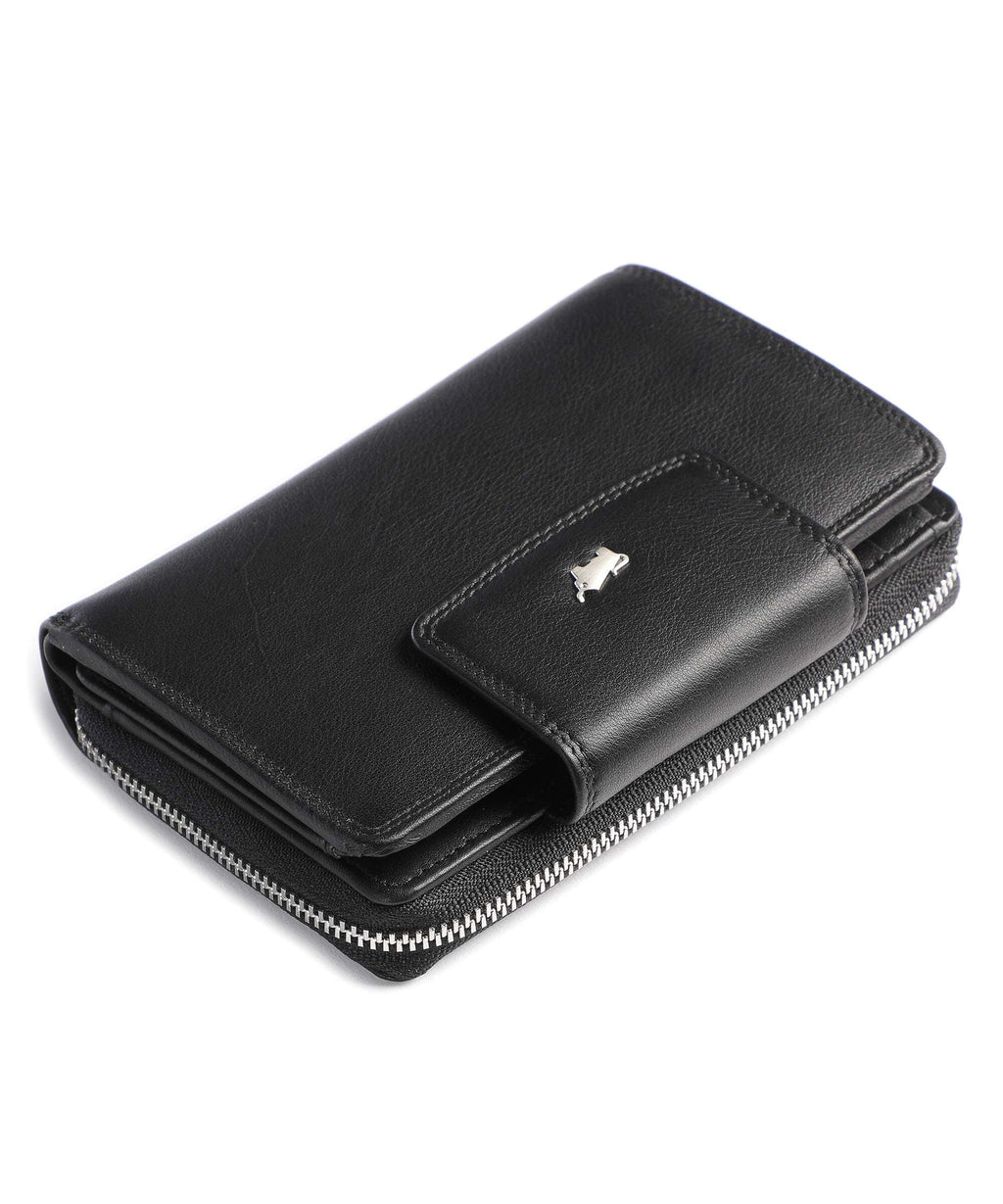 Braun Büffel Golf Secure Wallet schwarz