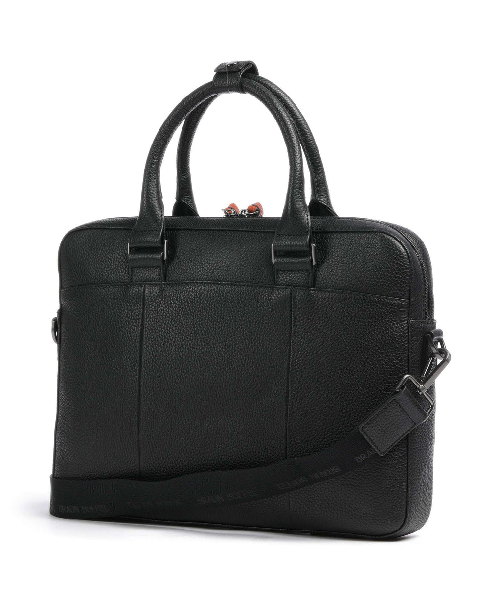 Braun Büffel Novara Briefcase schwarz