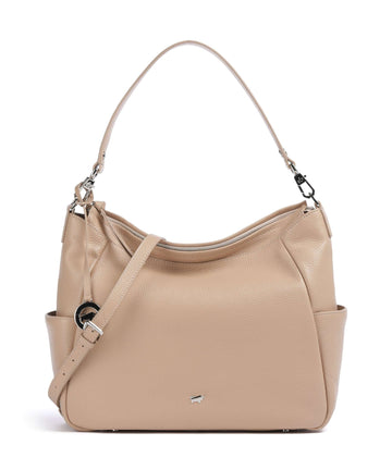 Braun Büffel Hanna Borsa hobo creme