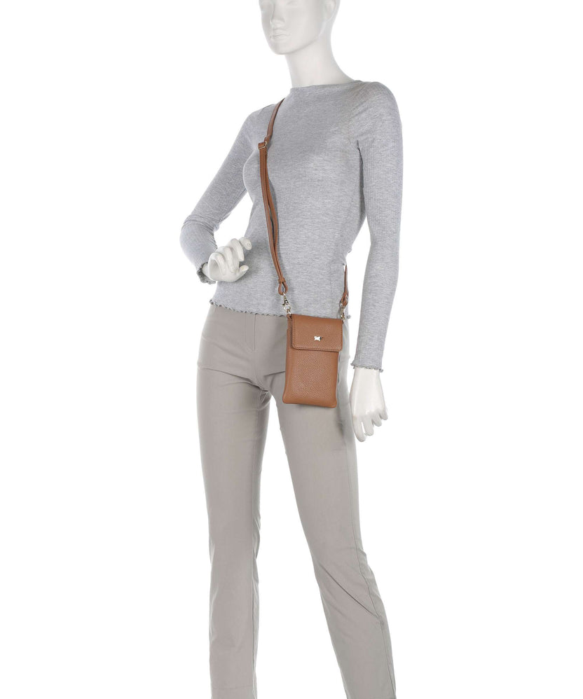 Braun Büffel Hanna Phone bag cognac