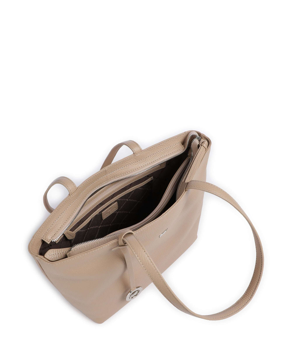 Braun Büffel Hanna Tote bag creme