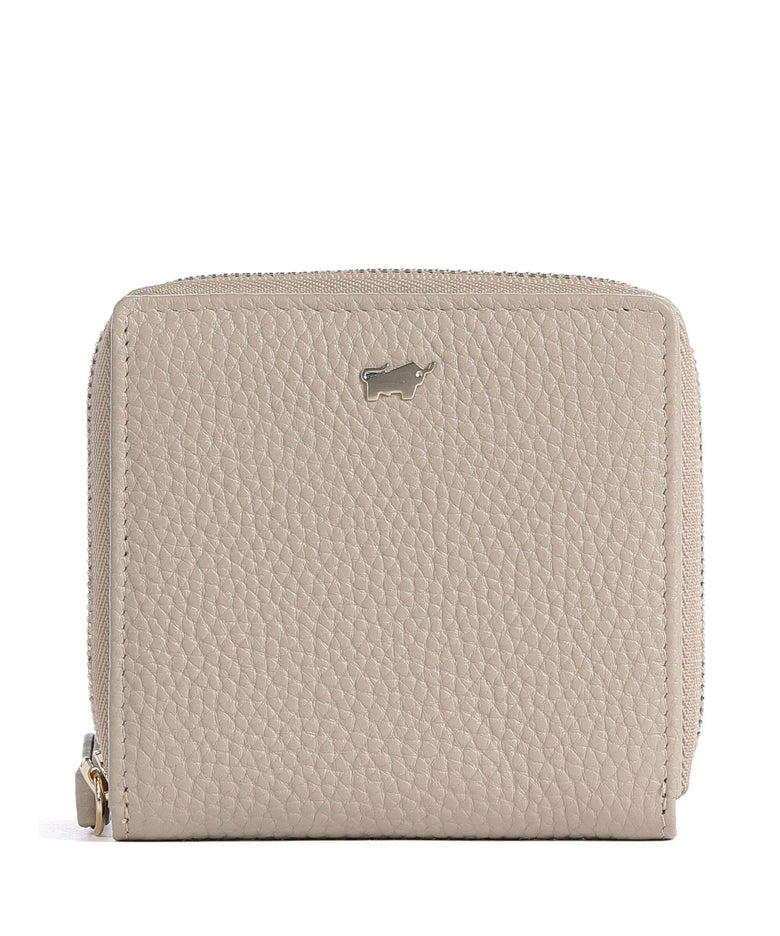 Braun Büffel Asti S Wallet sesam