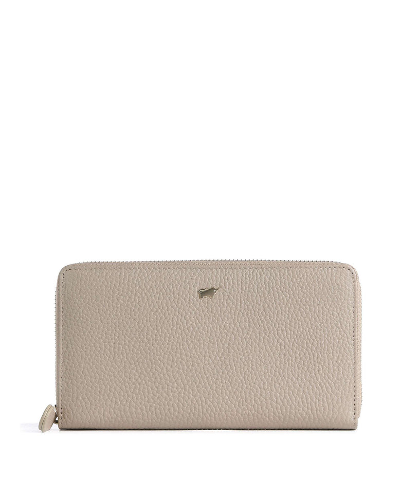 Braun Büffel Asti Wallet sesam