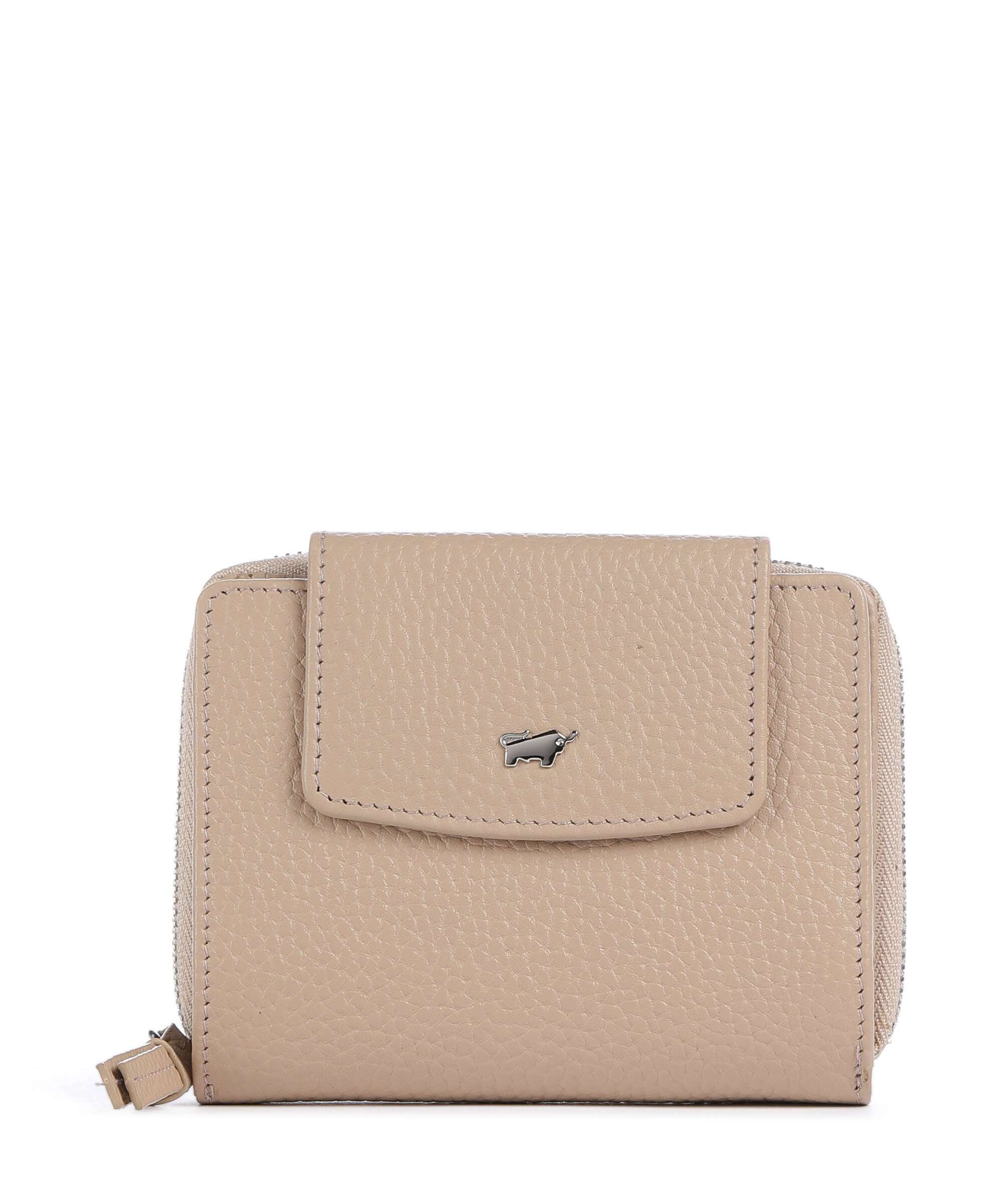Braun Büffel Hanna M Wallet creme