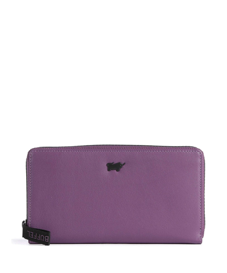 Braun Büffel Capri RFID Wallet viola