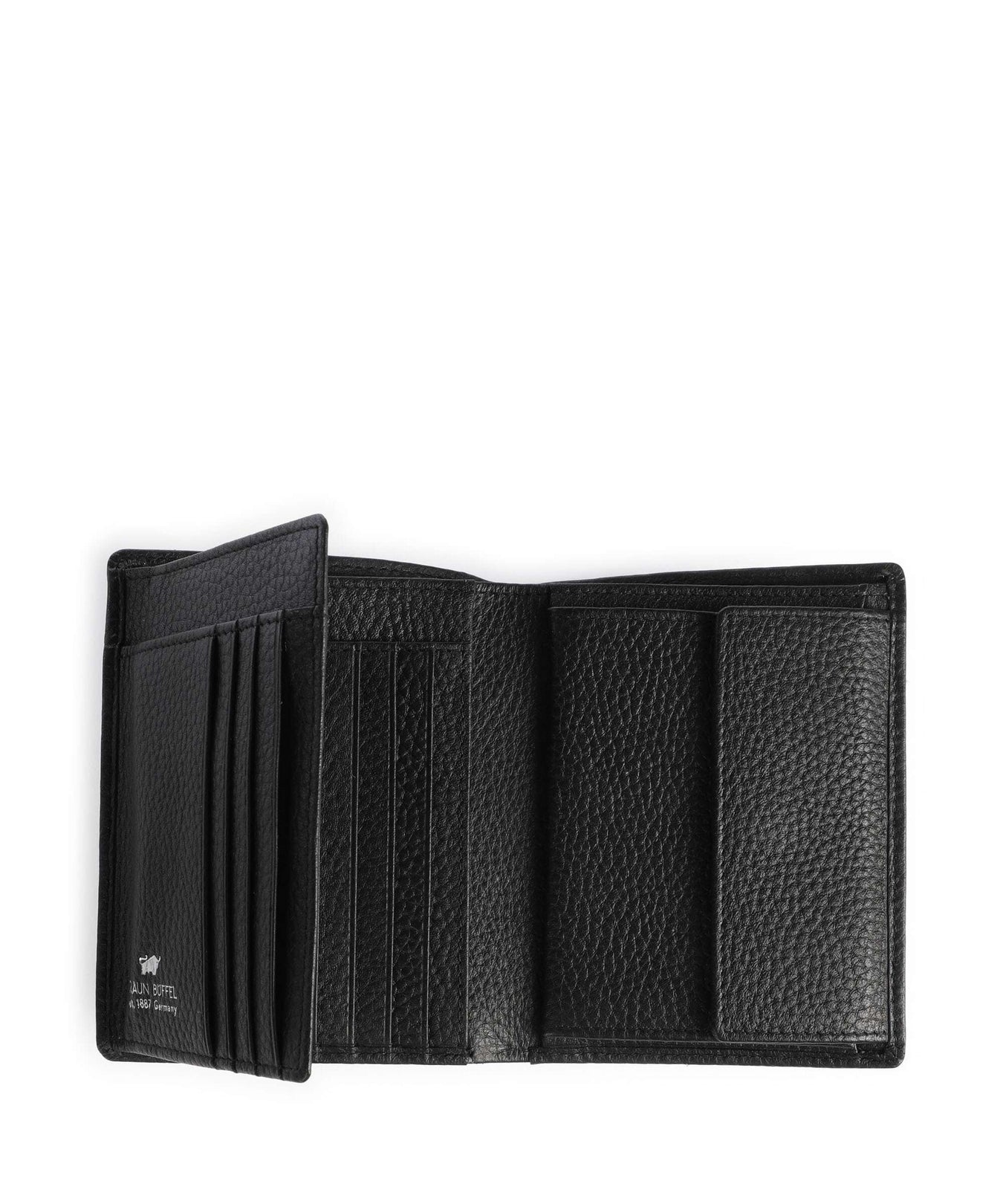 Braun Büffel Theo RFID Wallet schwarz