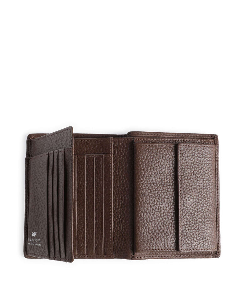 Braun Büffel Theo Wallet nut