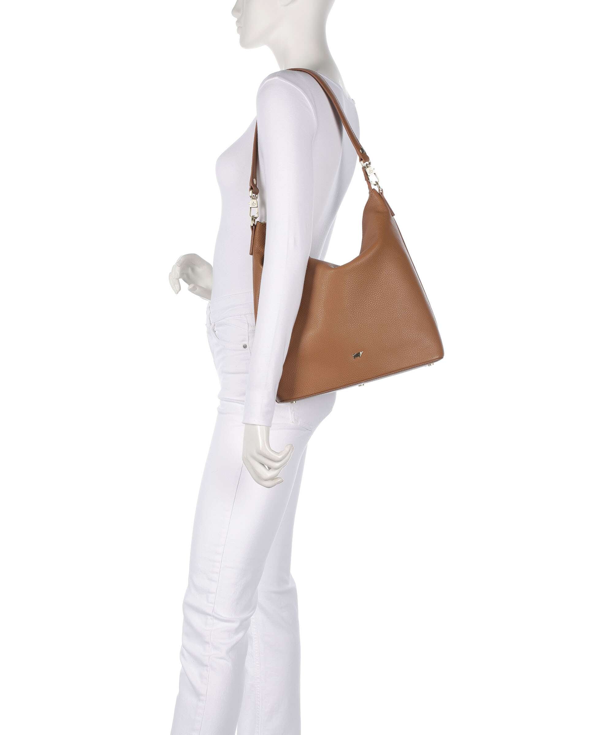 Braun Büffel Hanna Hobo bag cognac