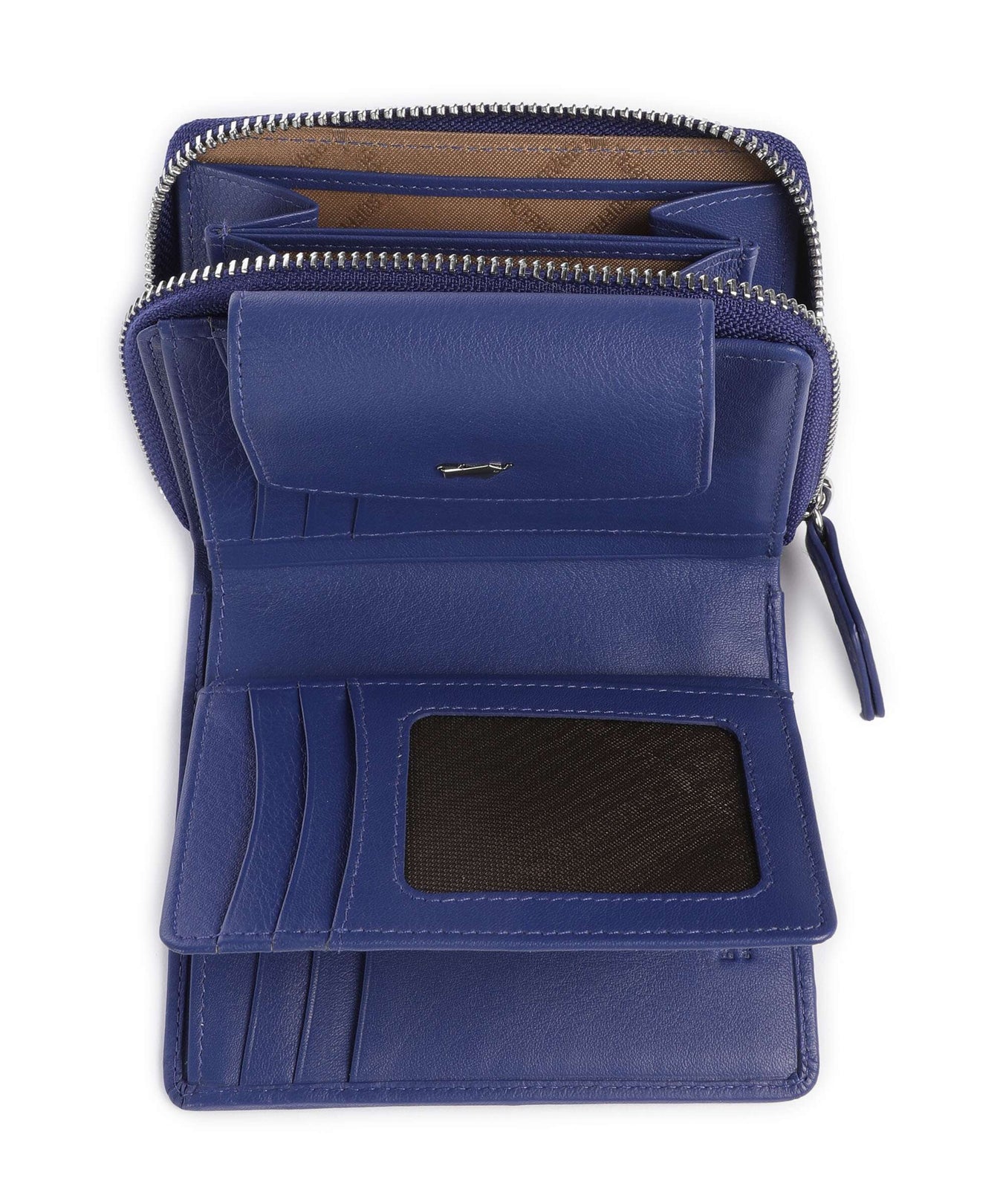 Braun Büffel Joy Wallet indigo violet