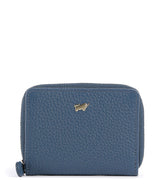 Braun Büffel Asti Portafoglio dawn blue