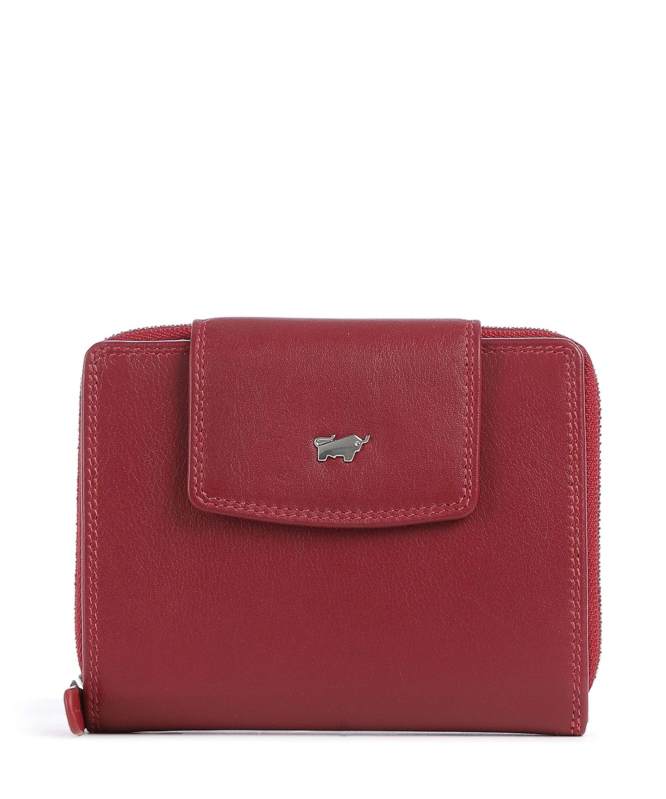 Braun Büffel Golf RFID Wallet rot