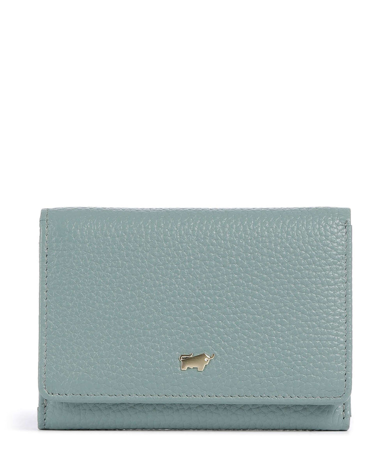 Braun Büffel Asti S Wallet green mistle