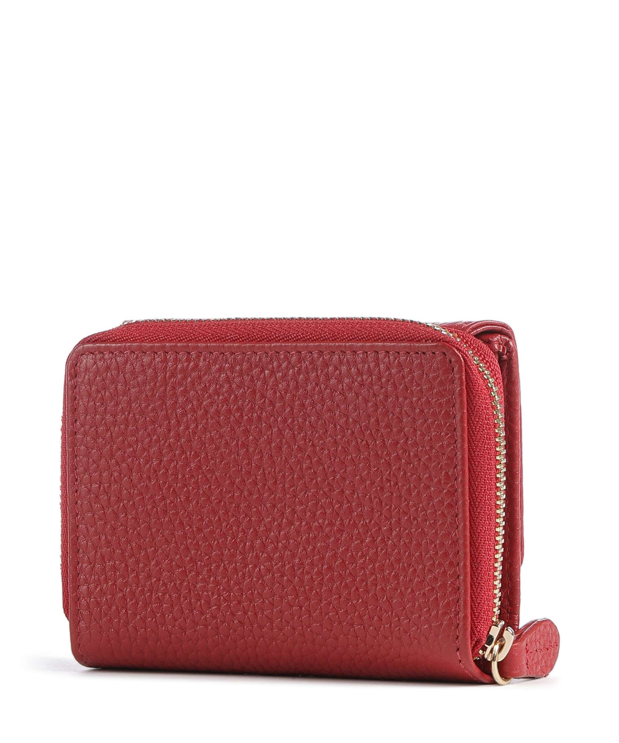 Braun Büffel Asti Wallet red