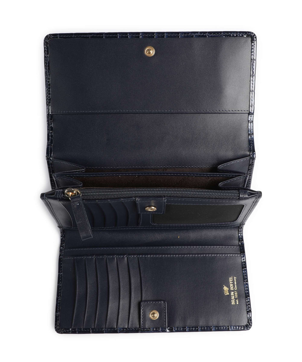 Braun Büffel Verona L Wallet dark navy