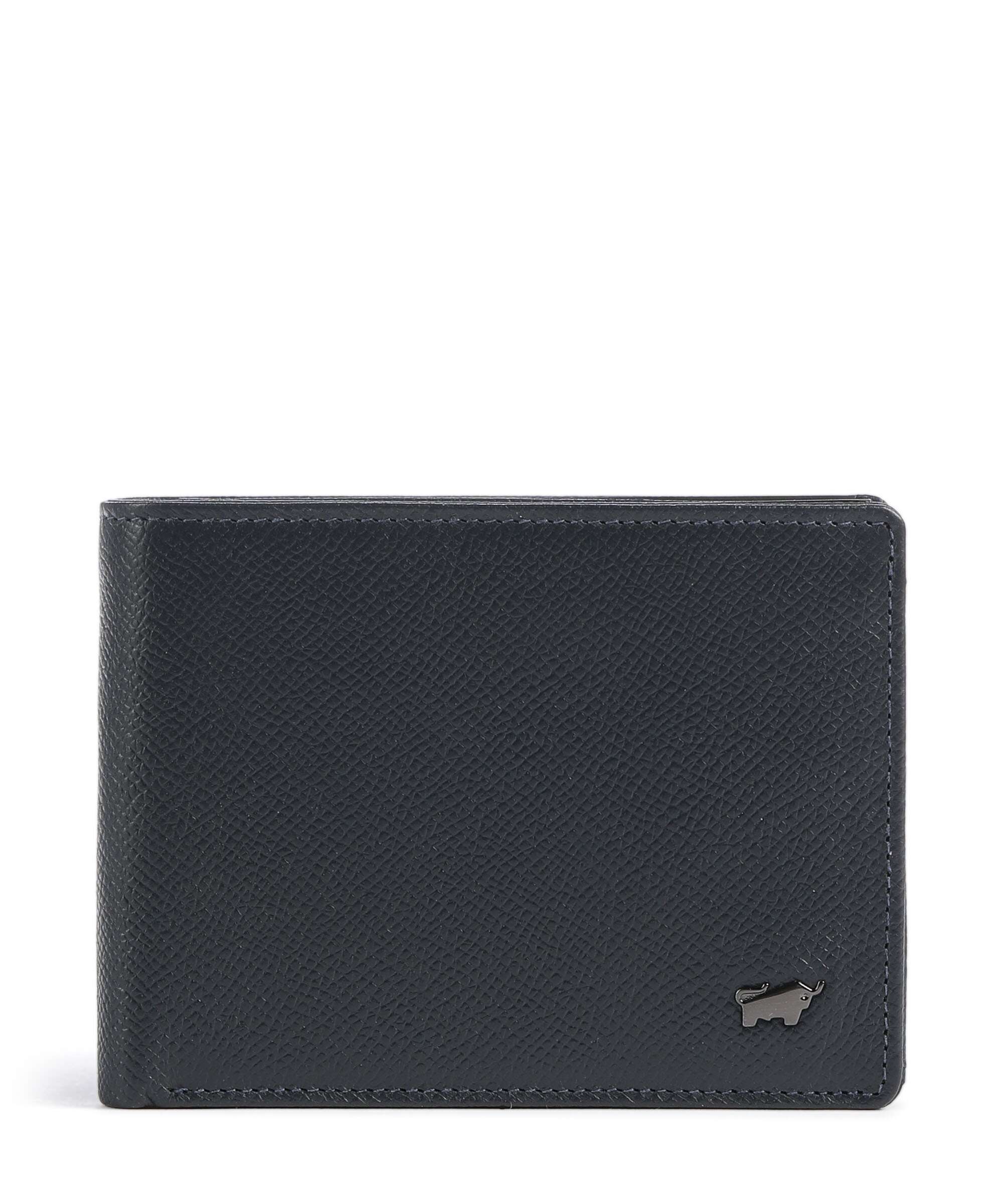 Braun Büffel Robin Wallet blau