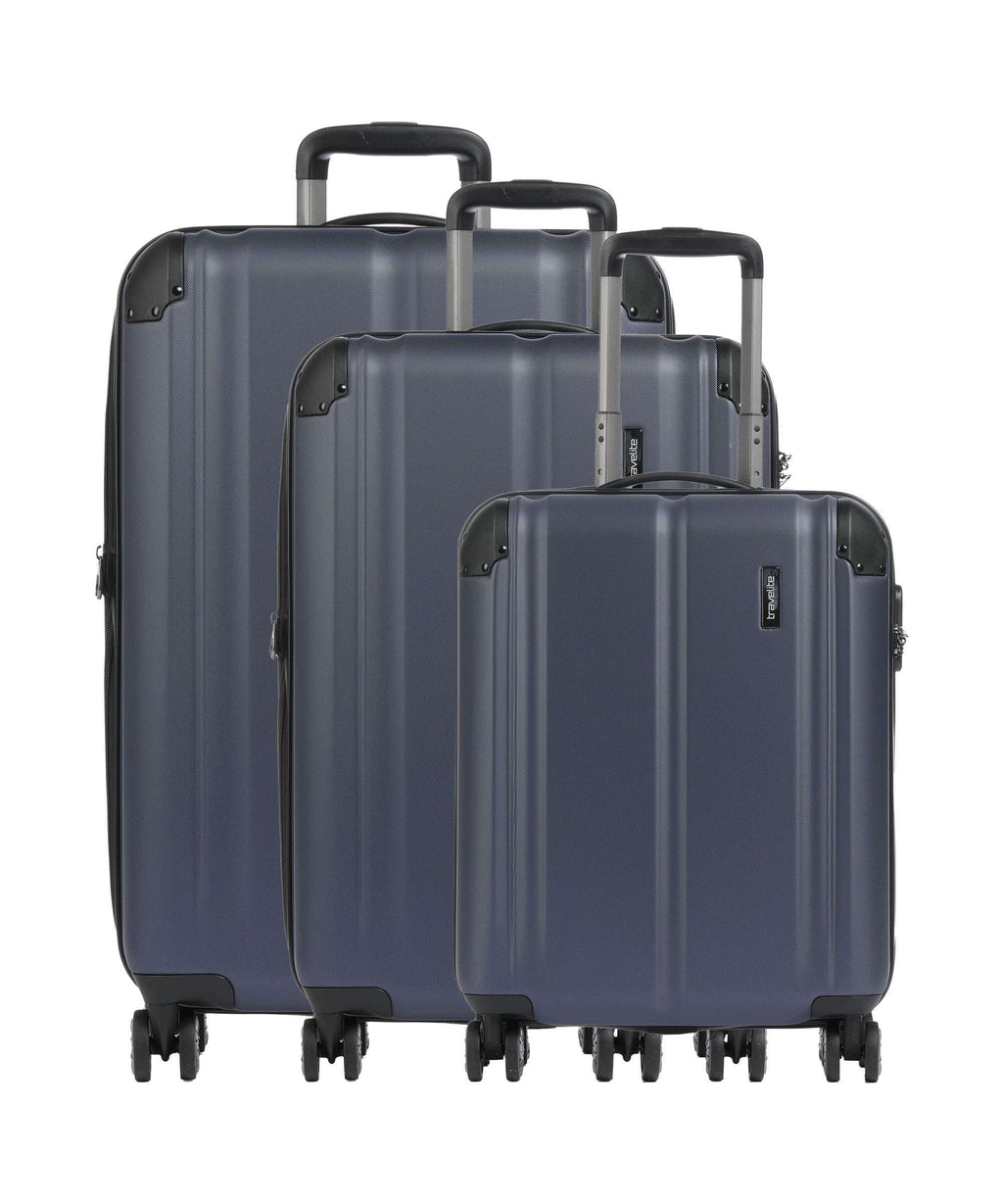 Travelite City Suitcase set (4 wheels) marine