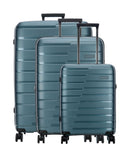 Travelite Air Base Set valigie trolley (4 ruote) eisblau