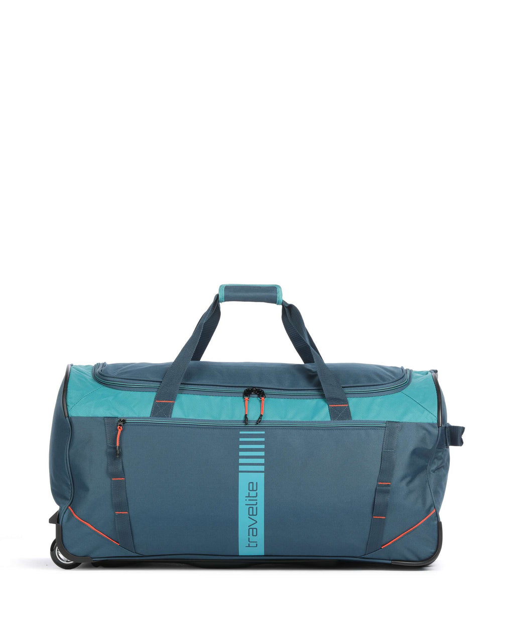 Travelite Basics Travel bag with wheels petrol