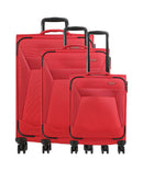 Travelite Chios Set valigie trolley (4 ruote) rot
