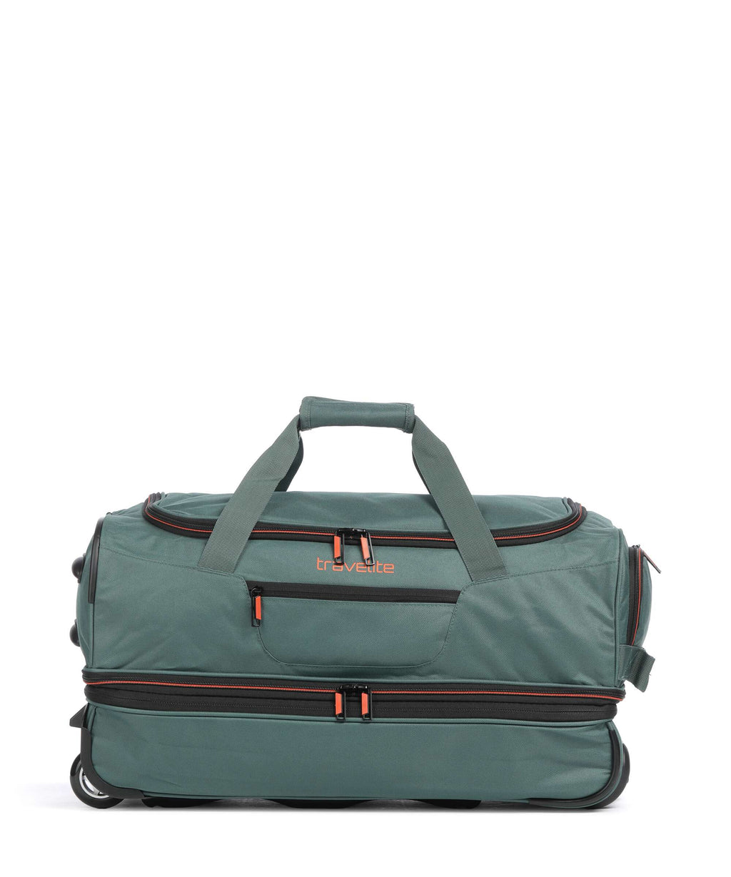 Travelite Basics Travel bag with wheels dunkelgrün