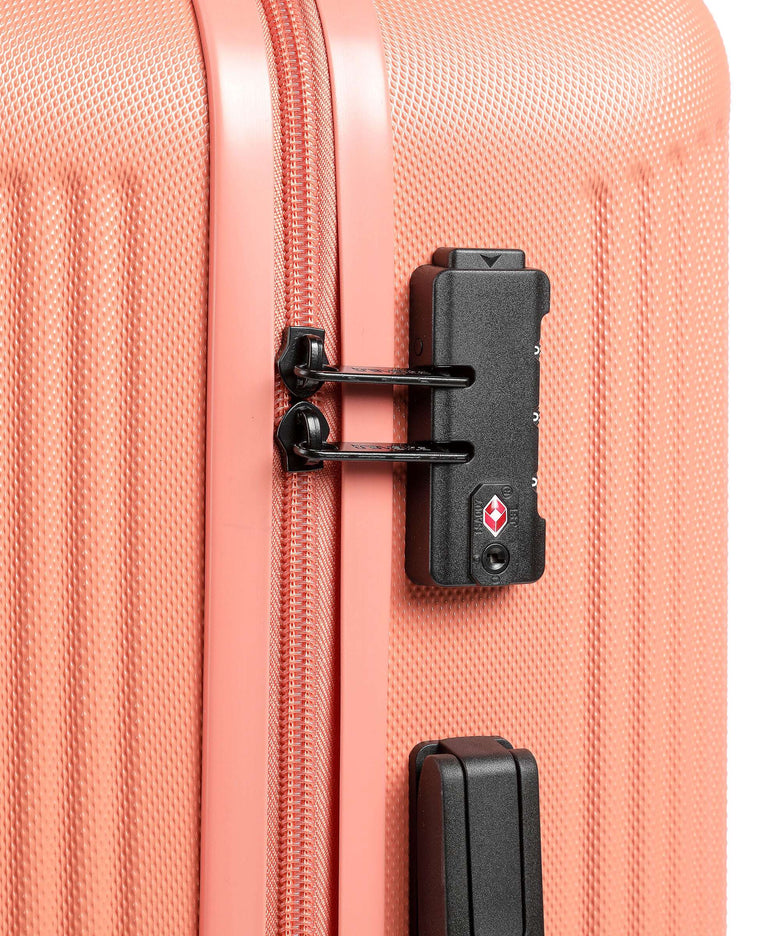 Travelite Bali Suitcase set (4 wheels) koralle