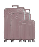 Travelite Elvaa Set valigie trolley (4 ruote) rosé