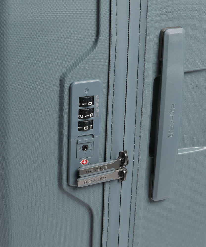 Travelite Elvaa Suitcase set (4 wheels) Blaugrau