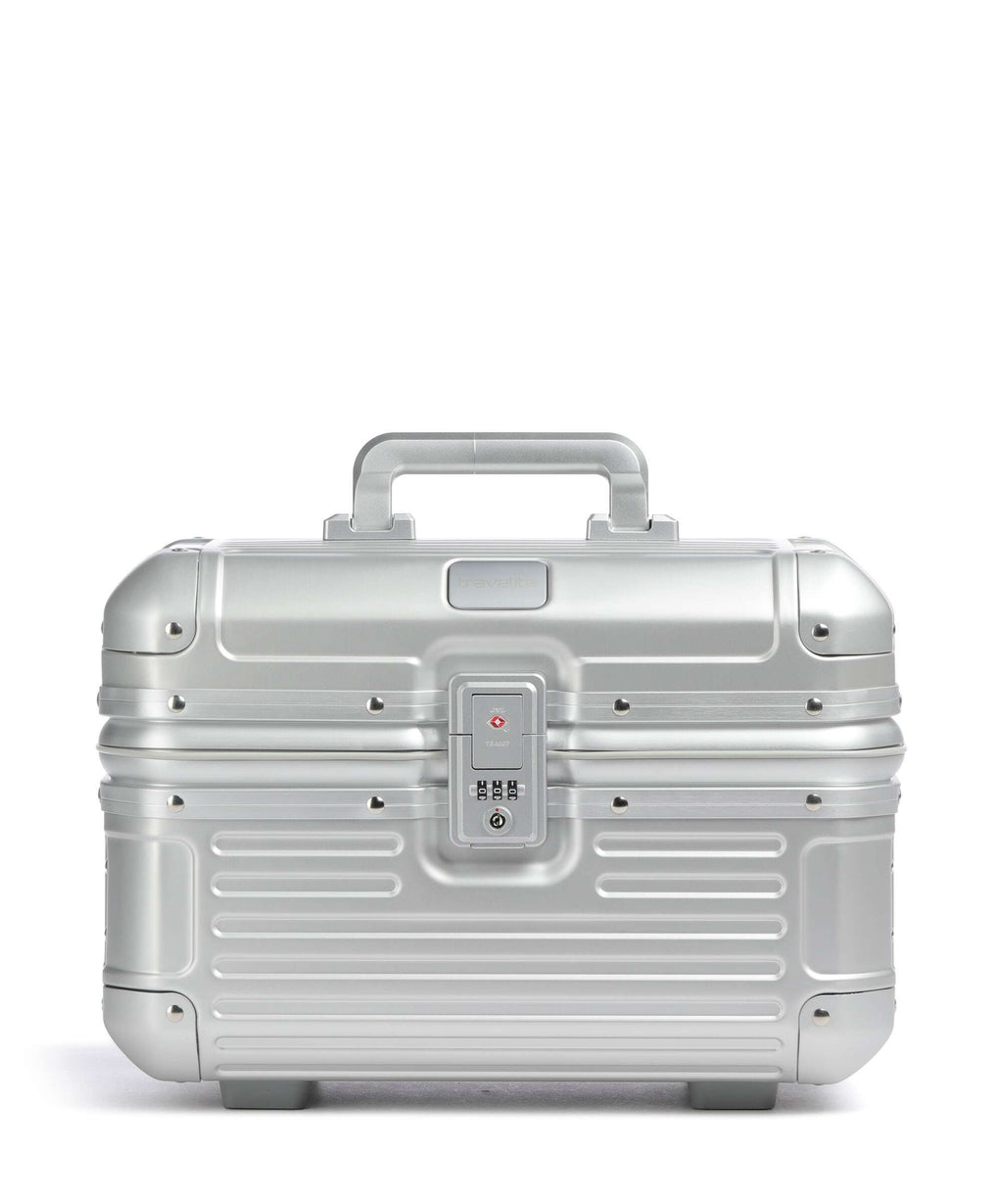Travelite Next Beauty case silber