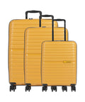 Travelite Trient Suitcase set (4 wheels) gelb