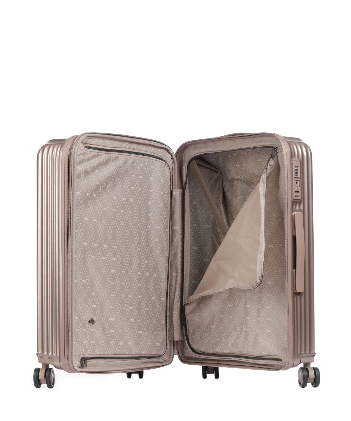 Travelite Paros Suitcase set (4 wheels) cappuccino