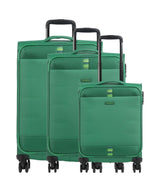Travelite Rügen Set valigie trolley (4 ruote) grün