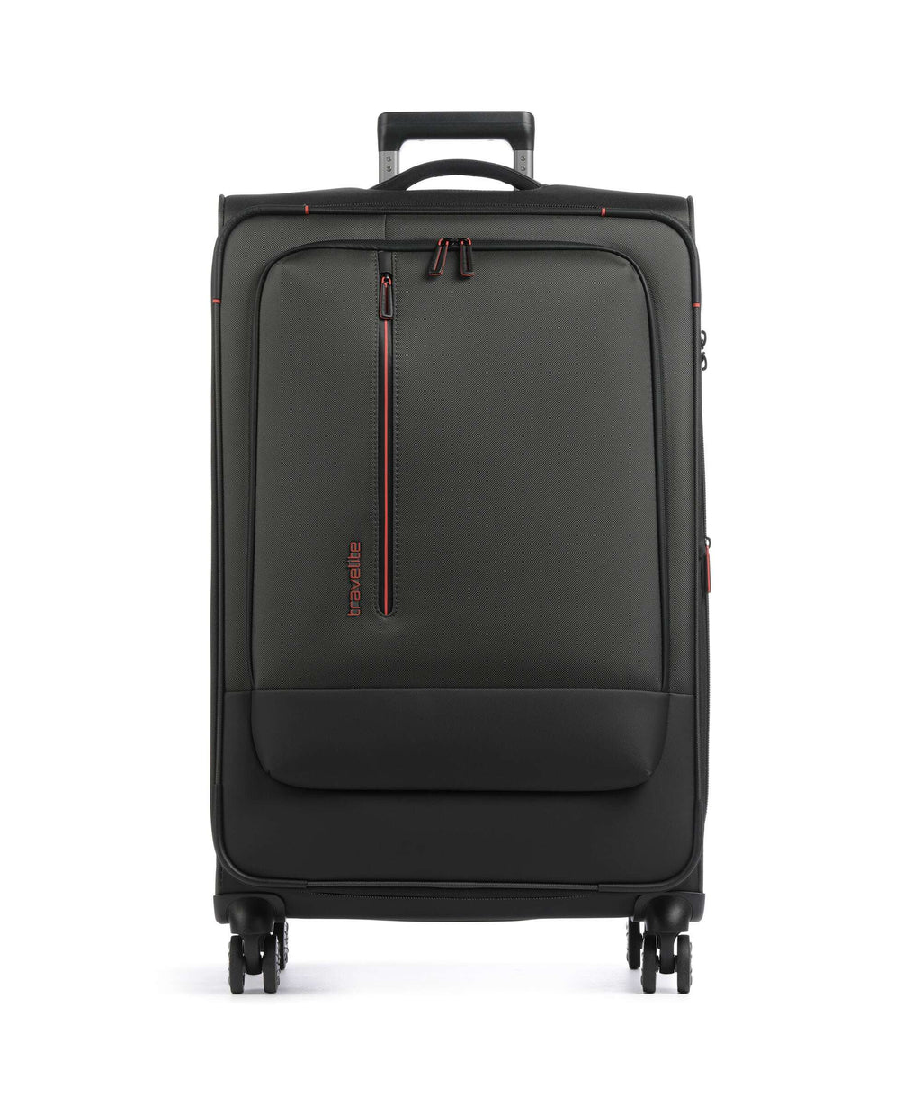 Travelite Crosslite 5.0 Spinner (4 wheels) oliv