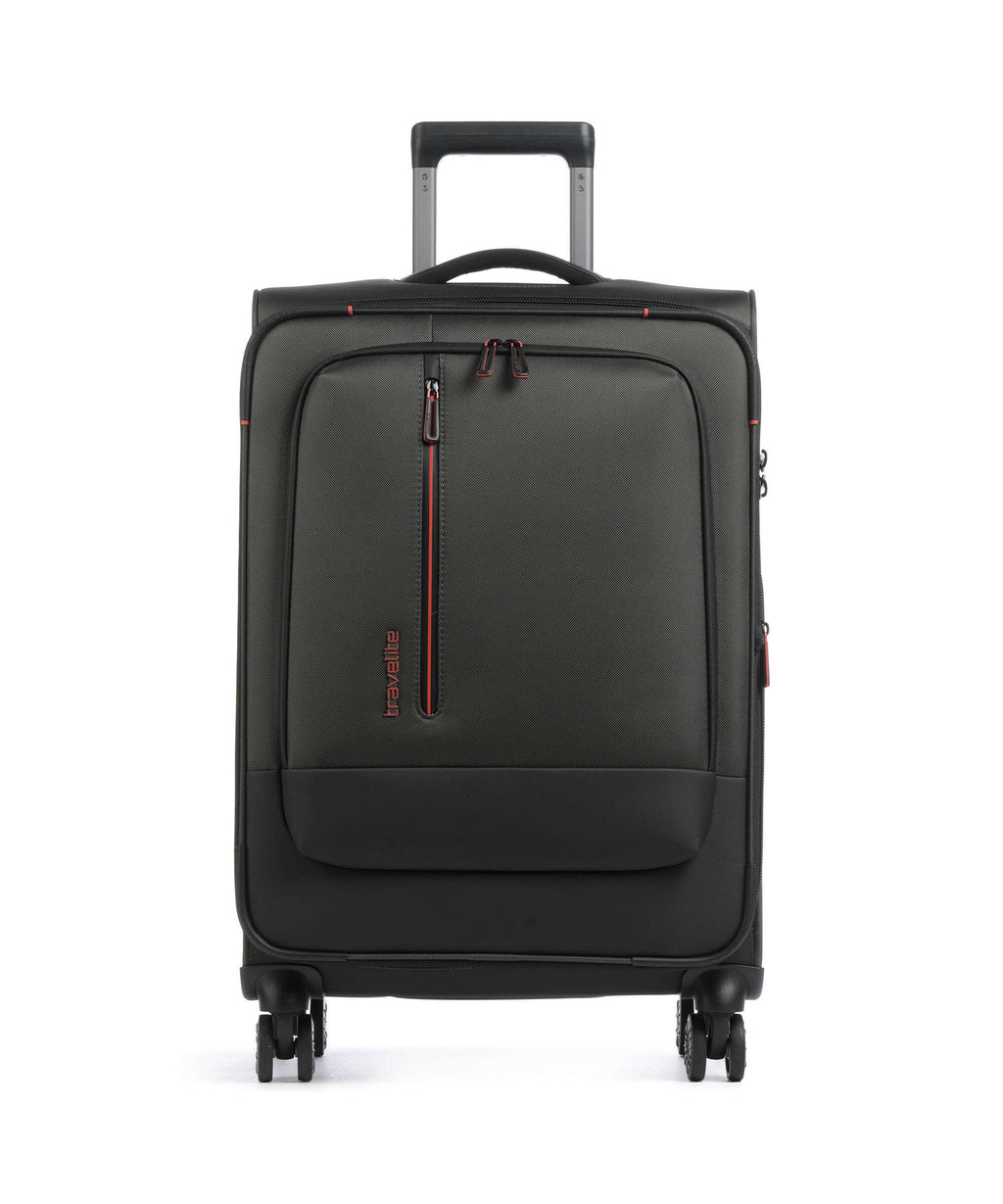 Travelite Crosslite 5.0 Spinner (4 wheels) oliv