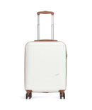 Travelite Bali Valigia trolley (4 ruote) weiss/cognac
