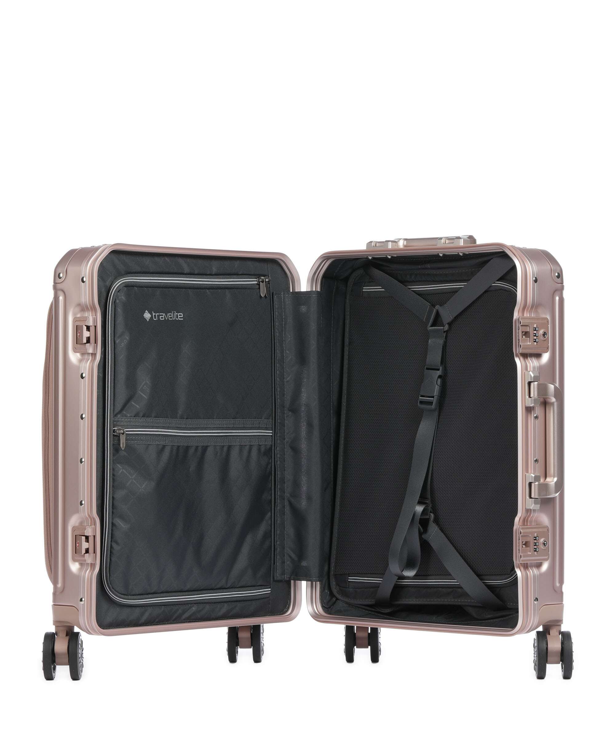Travelite Next Spinner (4 wheels) rosé