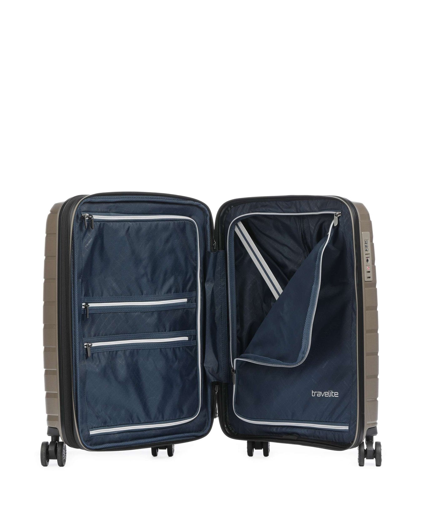 Travelite Air Base Spinner (4 wheels) champagner