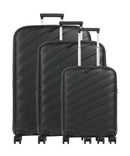 Travelite Burano Set valigie trolley (4 ruote) black