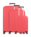 Travelite Burano Set valigie trolley (4 ruote) raspberry