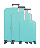 Travelite Burano Set valigie trolley (4 ruote) aqua