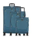 Travelite Umbria Set valigie trolley (4 ruote) petrol