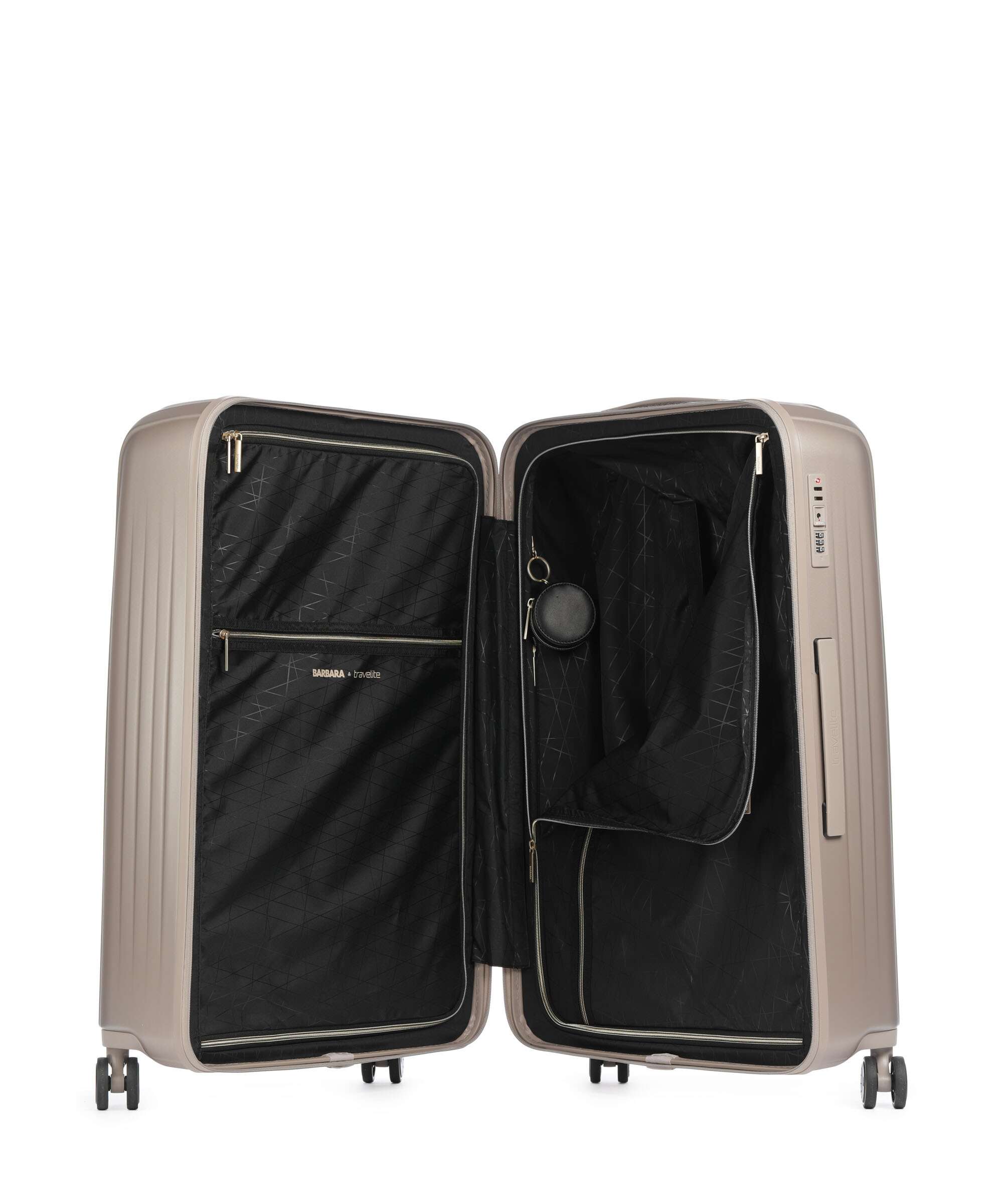 Travelite Barbara Novelty Spinner (4 wheels) satin nude