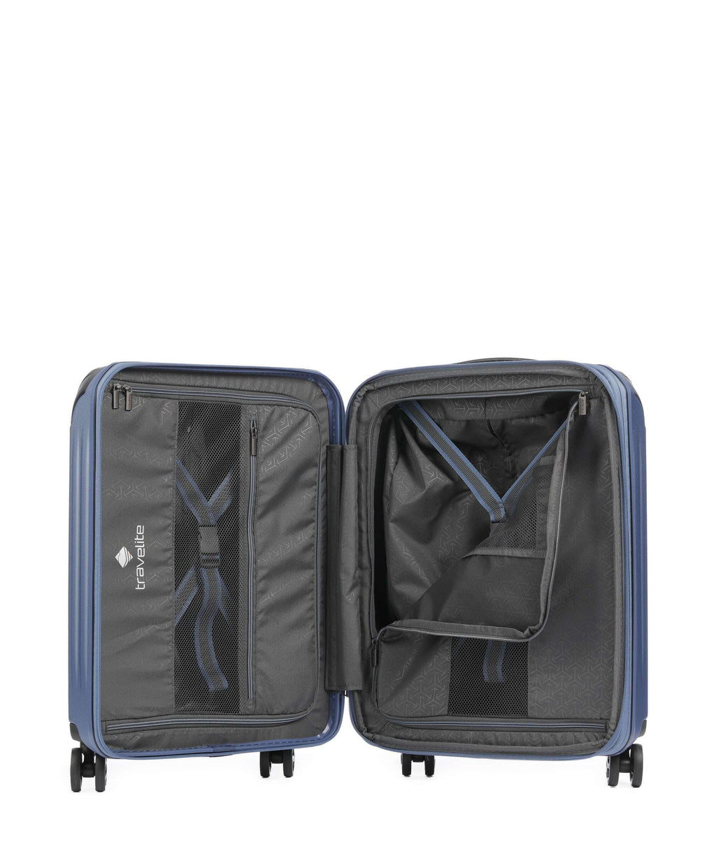 Travelite Dynamiic Spinner (4 wheels) denim blue