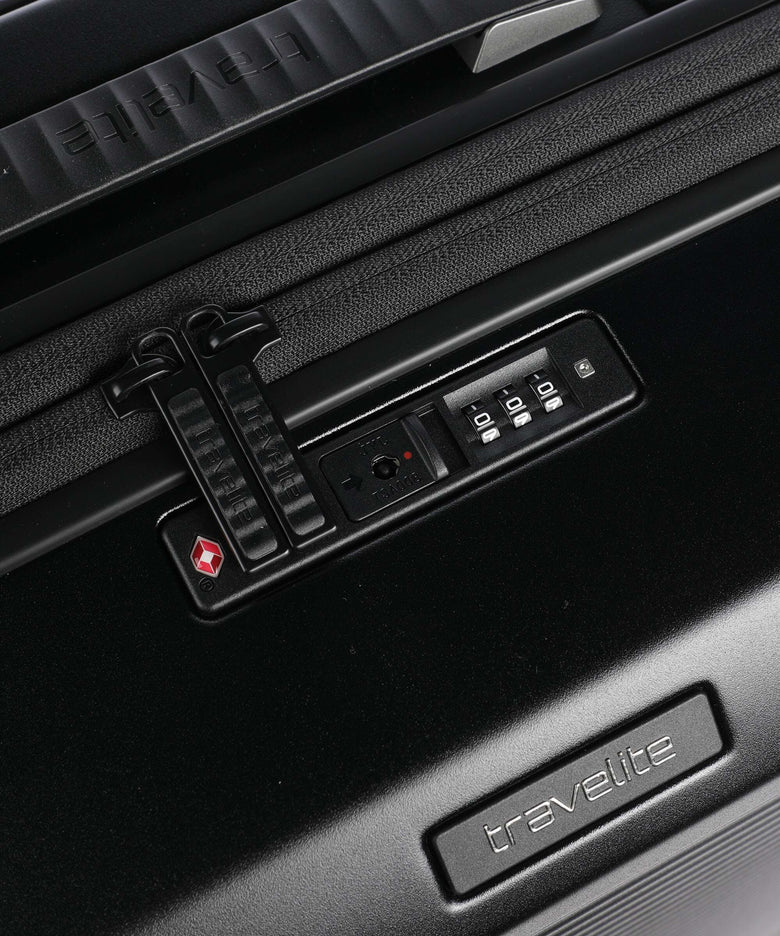 Travelite Millenium Suitcase set (4 wheels) black