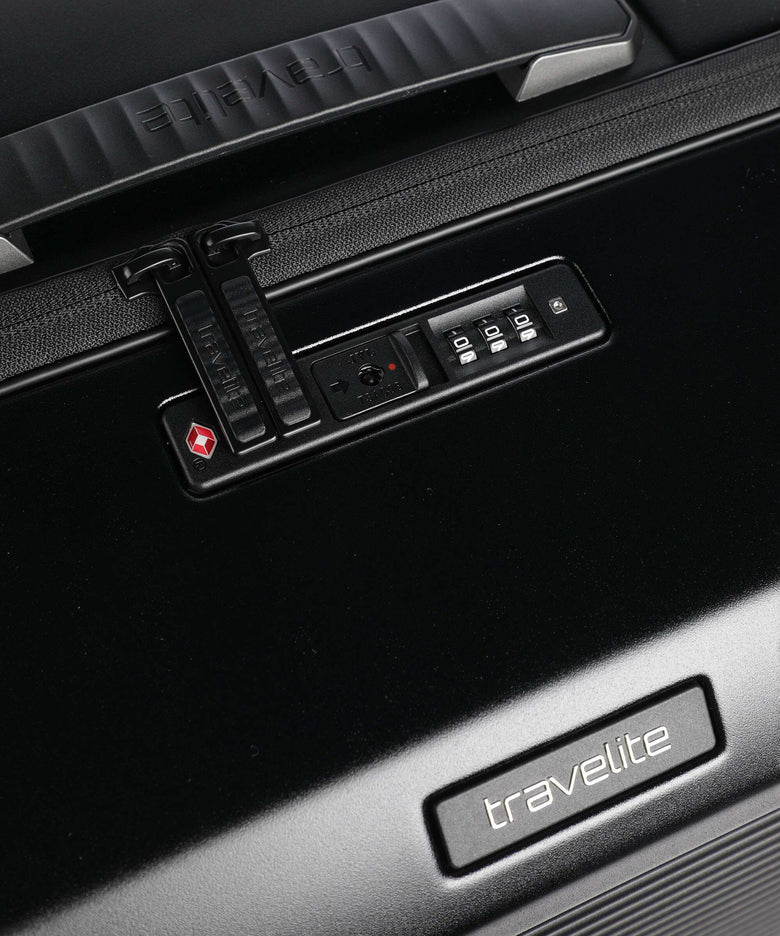 Travelite Millenium Spinner (4 wheels) black