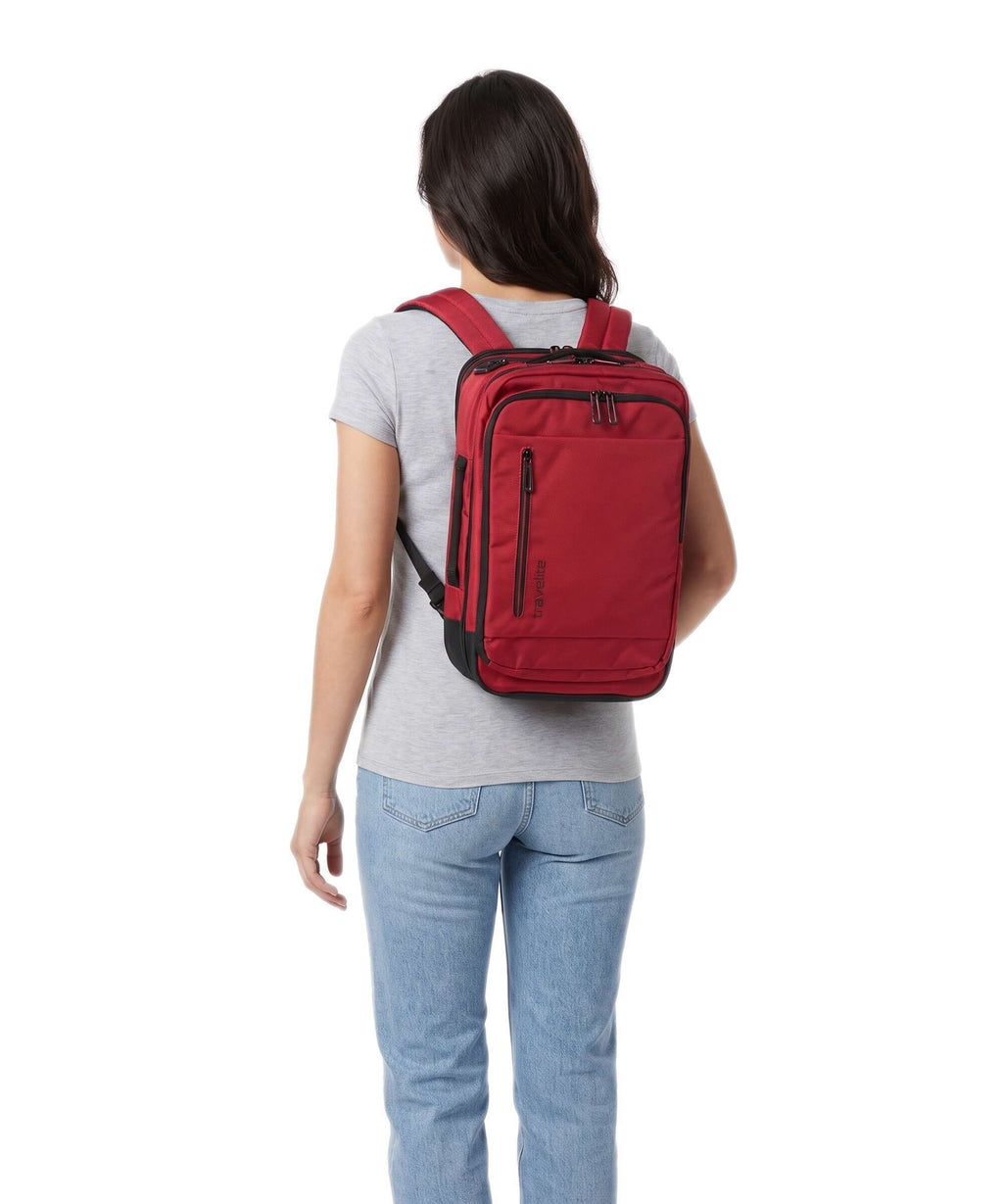 Travelite Crosslite Travel backpack red