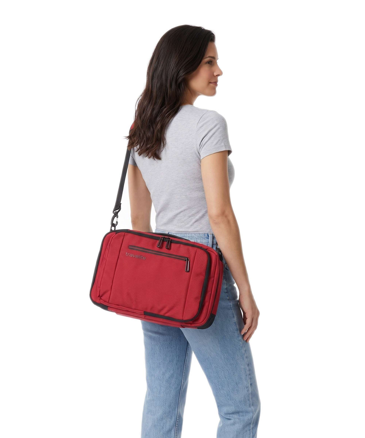 Travelite Crosslite Travel backpack red