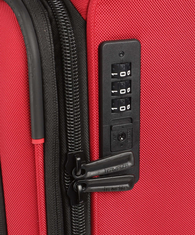 Travelite Crosslite 5.0 Spinner (4 wheels) red