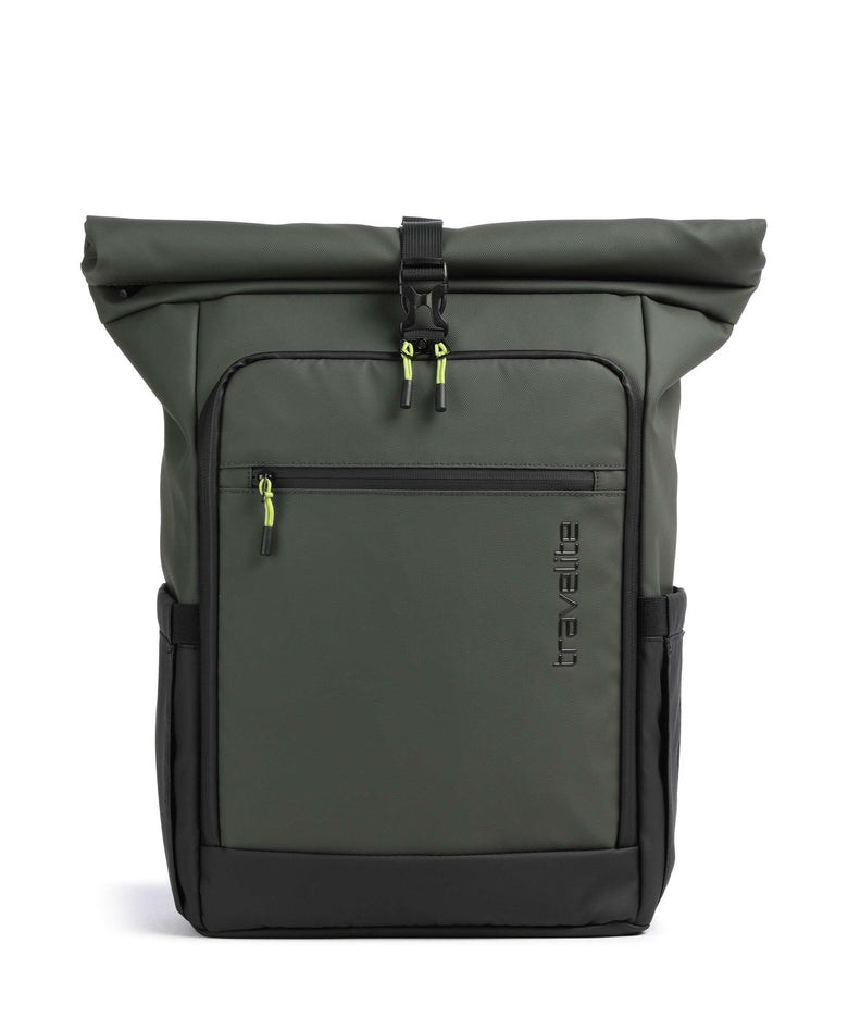 Travelite Briize M Rolltop backpack khaki
